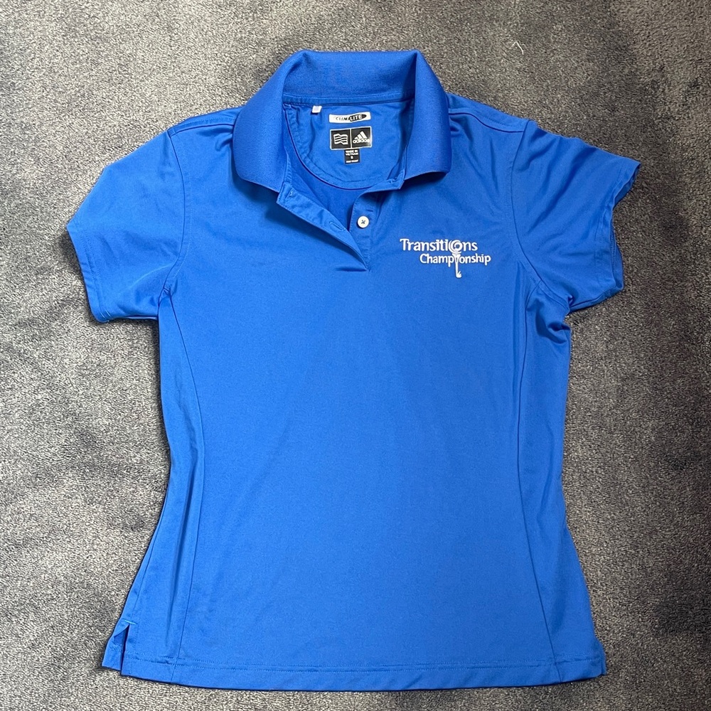 Adidas Blue Women's Button Down Shirt